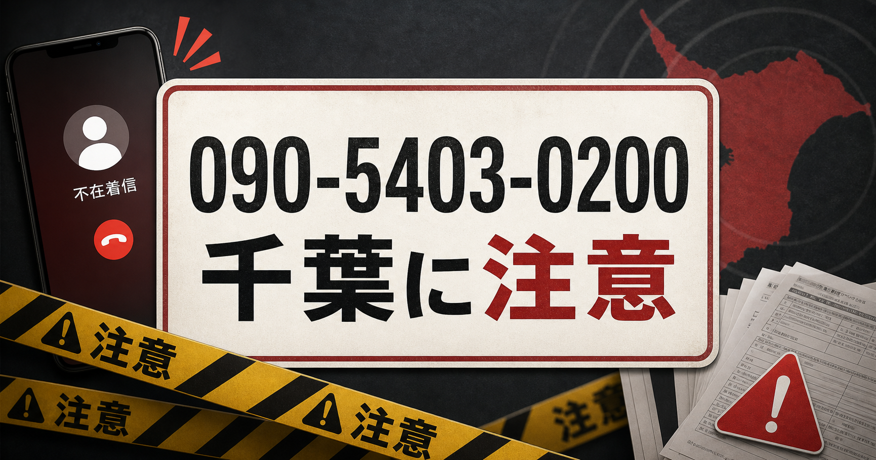 090-5403-0200 千葉 闇金に注意