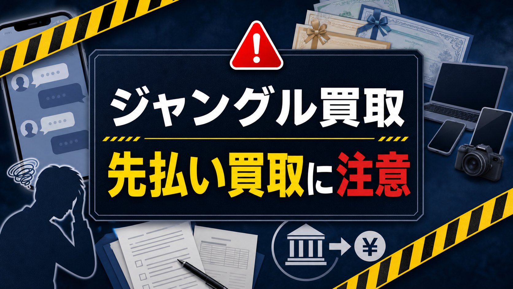 ジャングル買取-JUNGLE買取- 先払い買取に注意