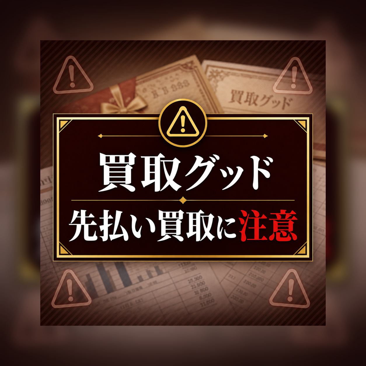 買取グッド-KAITORI GOOD- 先払い買取に注意