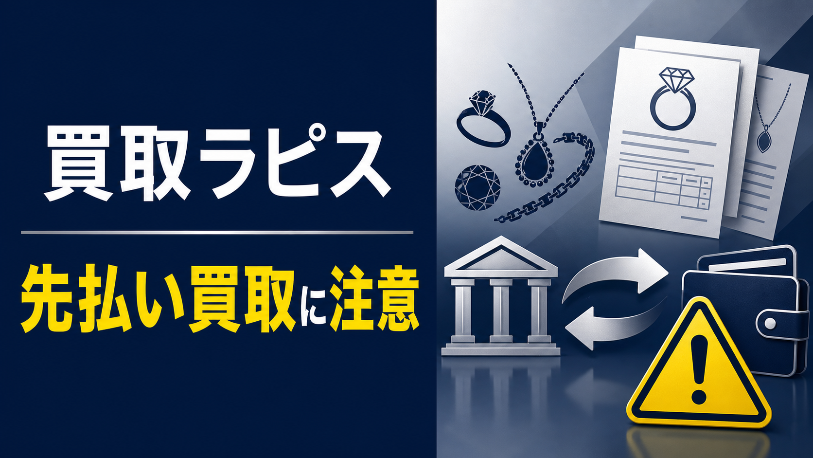 買取ラピス 先払い買取に注意