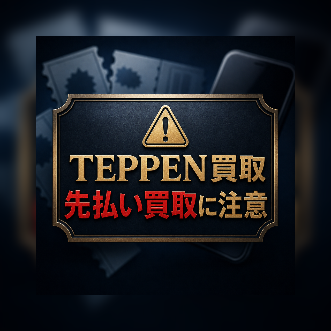 TEPPEN買取-テッペン- 先払い買取に注意