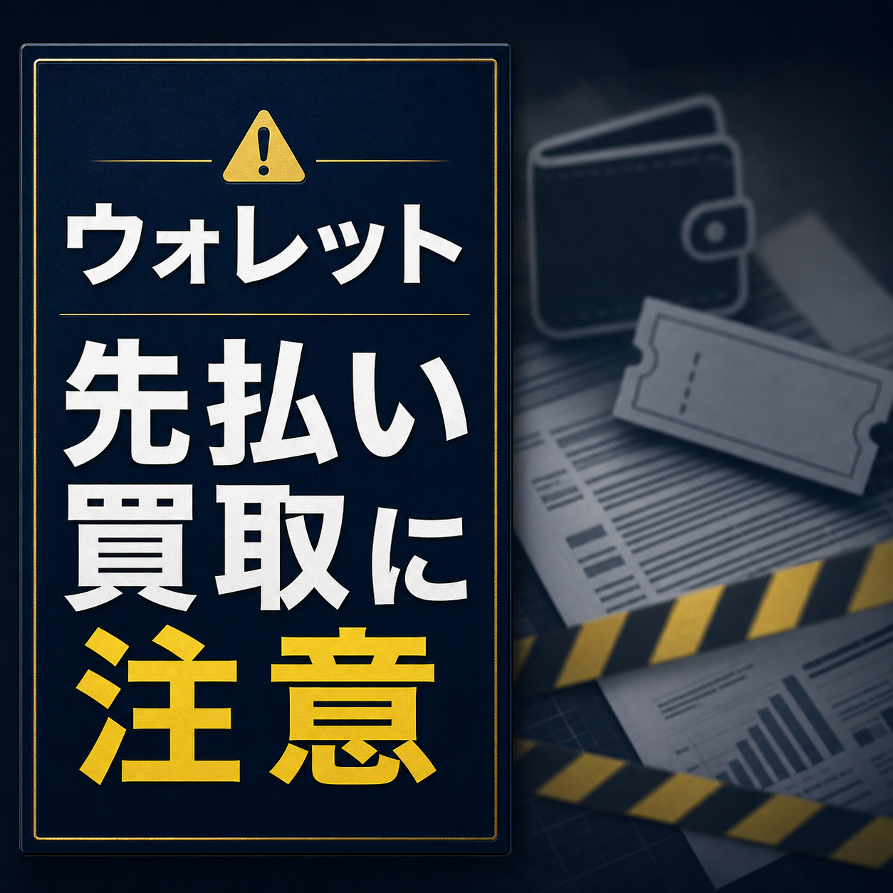 ウォレット-WALLET- 先払い買取に注意