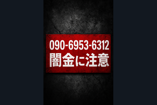 090-6953-6312 三木さん 闇金に注意