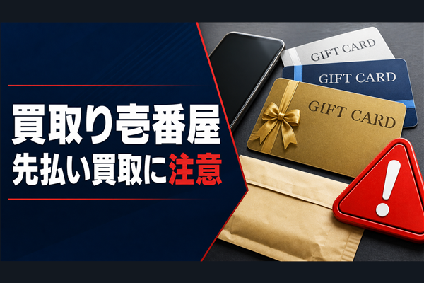 買取り壱番屋-ICHIBANYA- 先払い買取に注意