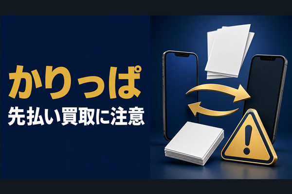 かりっぱ-KARIPPA- 先払い買取に注意