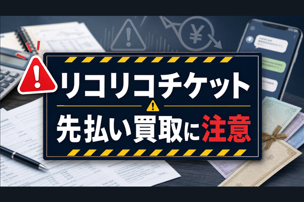 リコリコチケット 先払い買取に注意