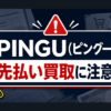PINGU(ピングー)の先払い買取に注意